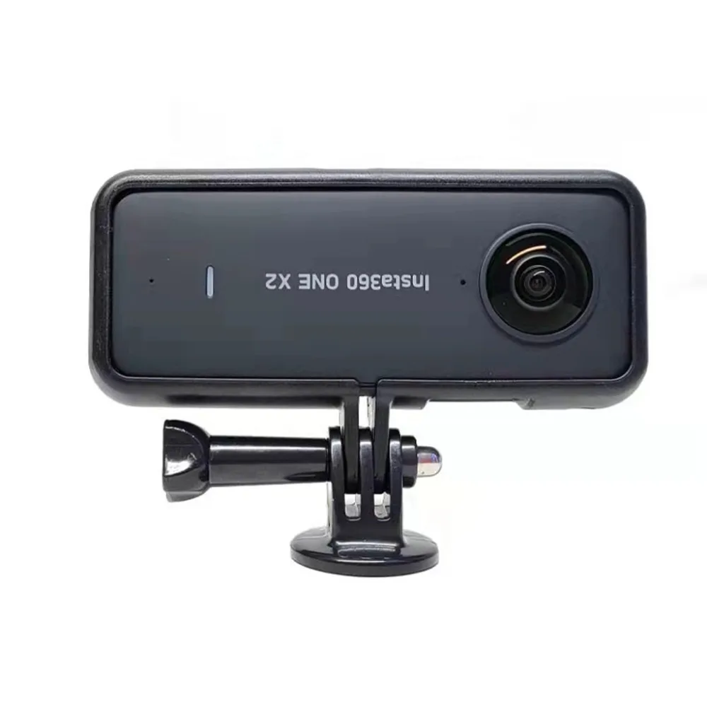 Action Camera Accessory Horizontal Shooting Protective Cage For Insta360 One X3 X2 PC Housing Frame Case Vertical Support Holder Mount