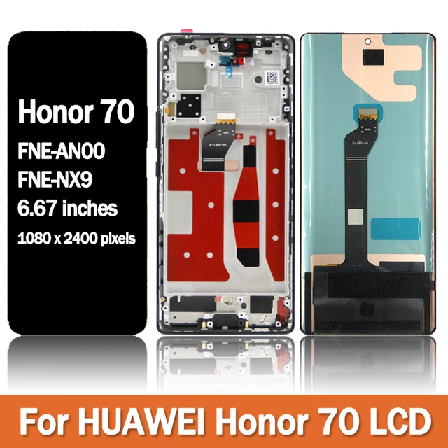 6.67 en effet nouvel écran pour Huawei Honor 70 LCD écran tactile  Hébergements eur assemblée pour Honor 70 FNE-AN00 FNE-NX9 écran LCD -  AliExpress