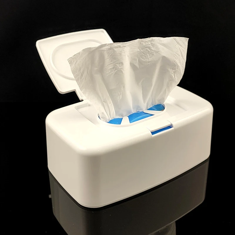 Description Picture 5 of itemWet Tissue Box Wipes Dispenser Portable Wipes Napkin Storage Box Holder Container For Car Home Office