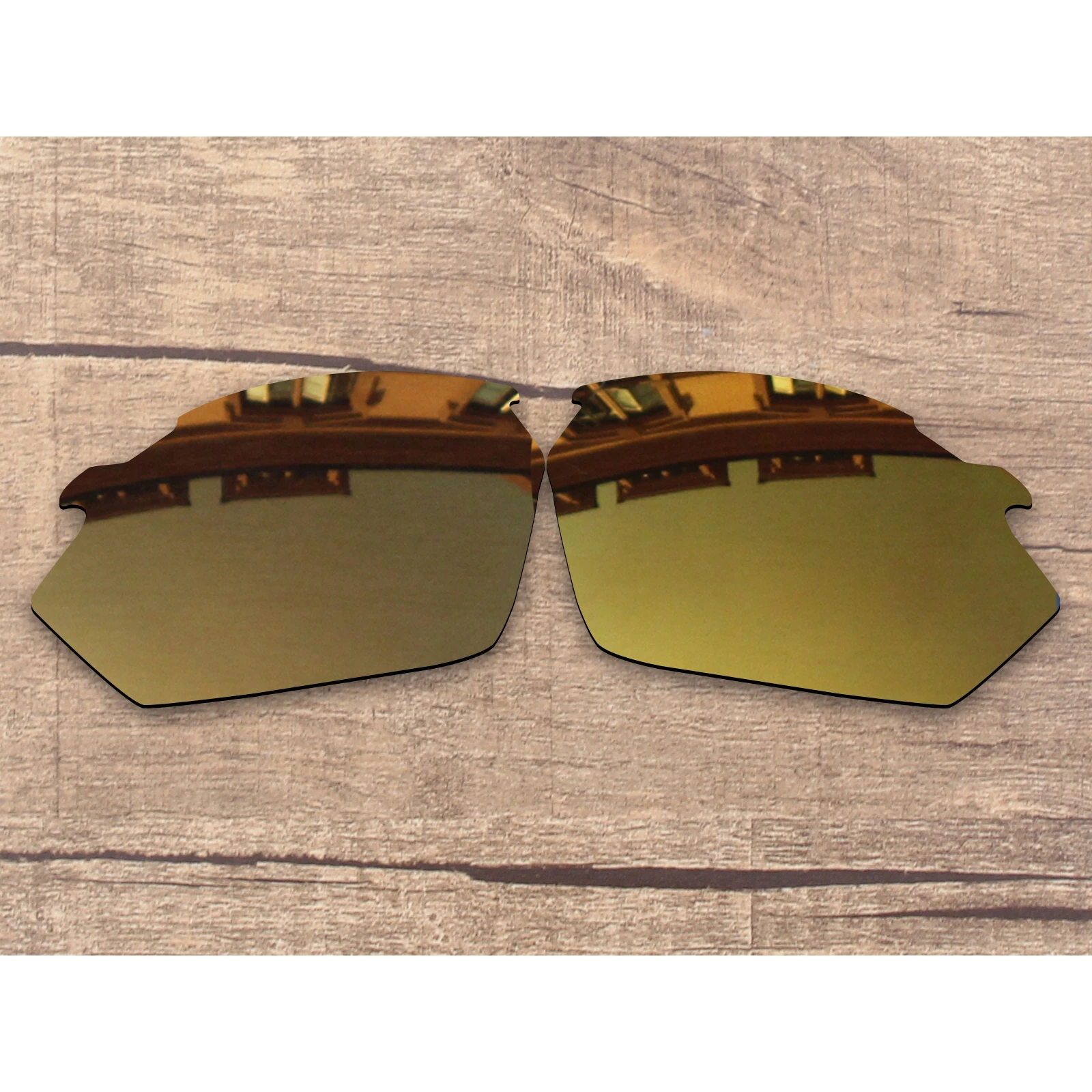 Vonxyz Replacement Lenses For Rudy Project Stratofly Sunglasses - Ruby MirrorCoat Polarized