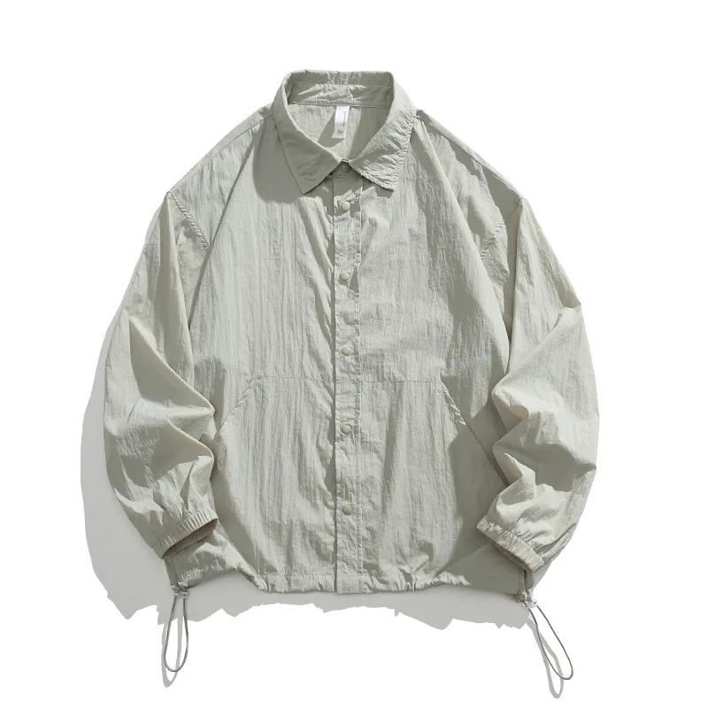 2024 Fashion New Sun Protection Clothing High Quality Men's Shirts Plus Size Outdoor Shirts for Men