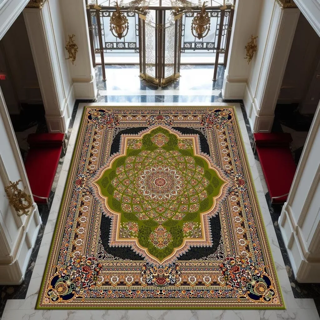 American Style Living Room Floor Mat