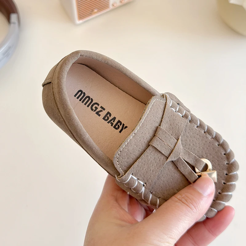 Children Flats Slip On Lazy Loafers Girl Boy Shoes Spring Summer Daily girls shoes girls flats