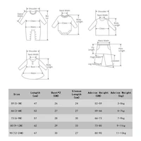 2024 Infant Baby Boys Girls Print Romper Newborn Cotton Fleece Hooded Jumpsuit Toddler Warm Cute Bodysuit Costume For 0-24M 5