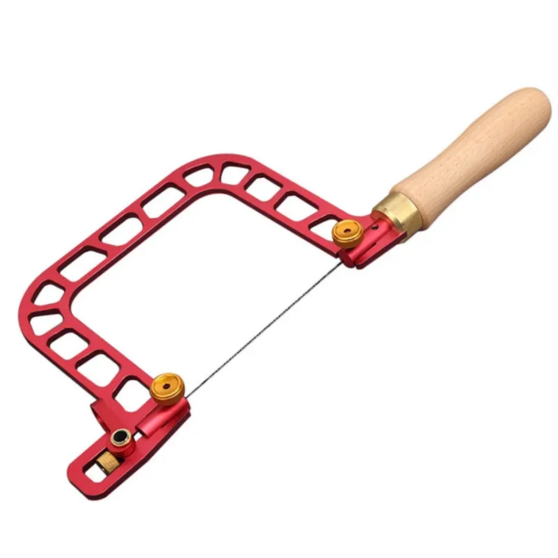 Coping Hand Saw with Diamond Wire Aluminum Alloy Frame Fret Saw for Jade Stone Ceramic Glass Wood Metal Cutting – Detail 7