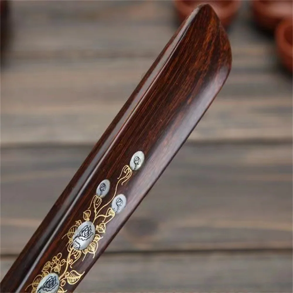 55cm Long Wooden Shoe Horns 22.5inch Shoe Horn Lifter Household Women Men Heel Spoon Helper Lifter Tools Convenience