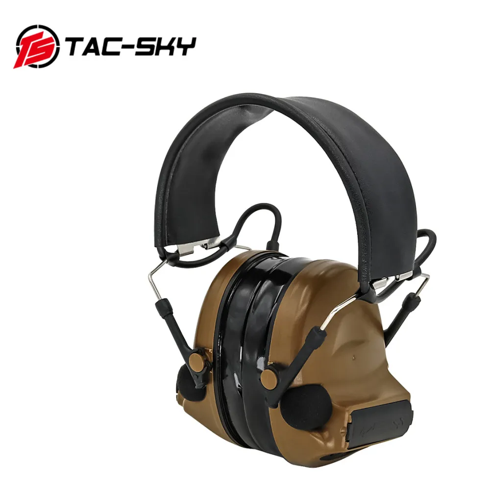 

TS TAC-SKY COMTAC II IPSC No Mic Silicone Earmuffs Hearing Protection Electronic Noise Cancelling Shooting COMAC II Headset