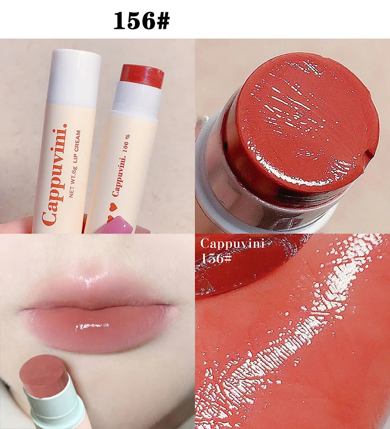 ゼリー色のリップクリーム保湿色のリップステイン保湿防水口紅
