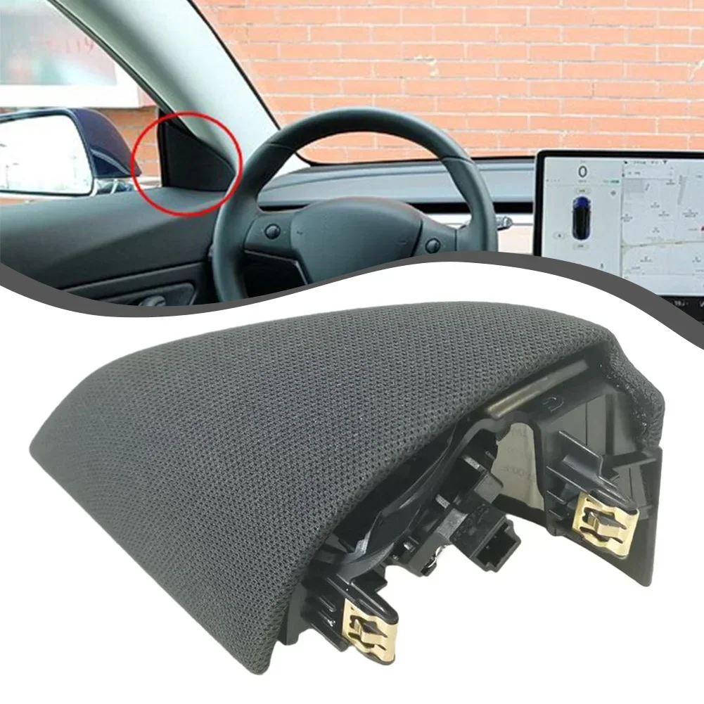1pc Driver Side A-Pillar Tweeter Speaker Cover 1095657-00-F 1095686-00 For Tesla Model 3