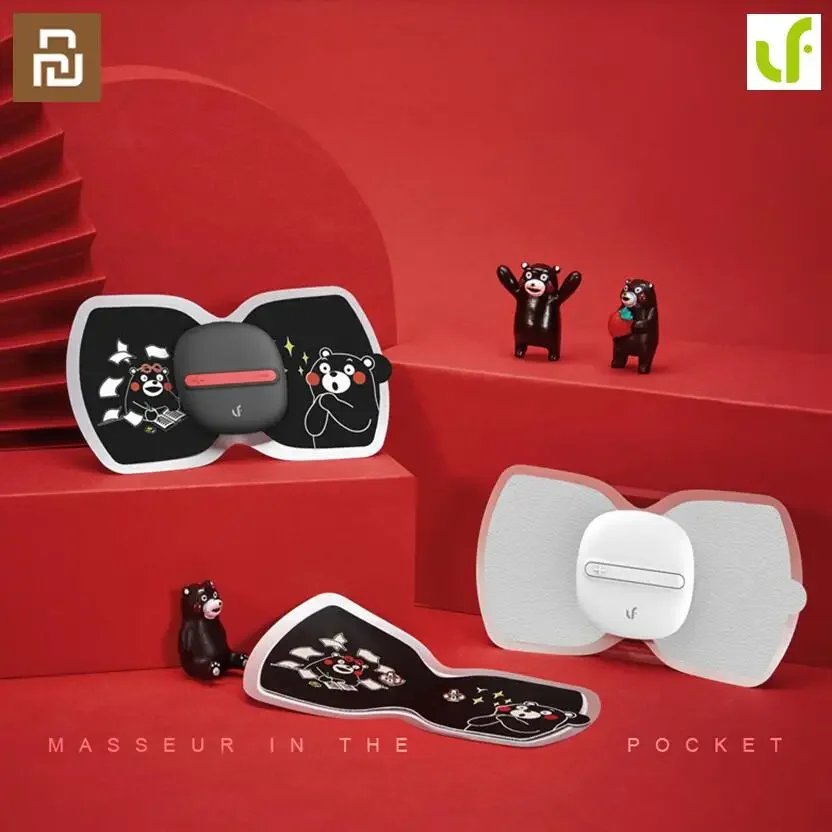 LF Leravan Electrical Full Body Relax Muscle Therapy Massager Magic Touch massage stickers Kumamon edition body massager