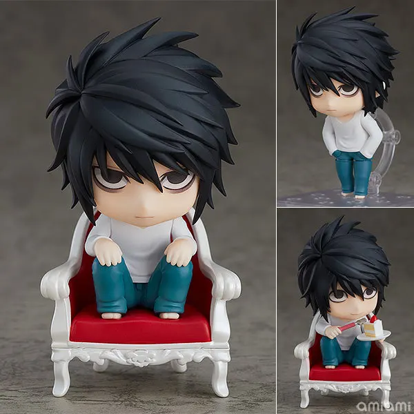 

10cm DEATH NOTE L Lawliet 1200 action figure collection toys Christmas gift with box