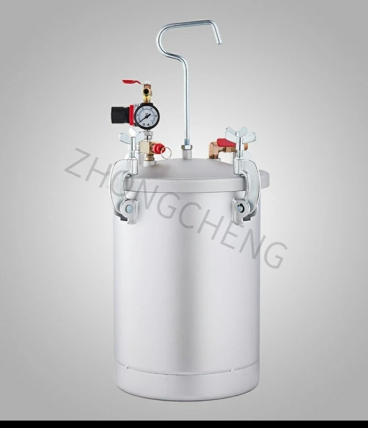 6-Hole Latex Paint 15L Spray Gun 2.0 3.0 4.0 Caliber Colorful Water Sand Paint I