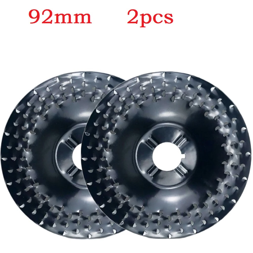 

2Pcs Grinding Wheel Shaping Disc 92/125mm 16mm Bore Steel Abrasive Disc For Woodworking Trimming Tools Angle Grinder Accessories