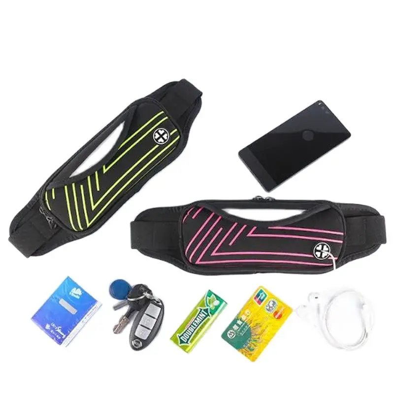 Sports Waist Bag High Quality Cycling Running Belt Bag Pack Multi-Pockets Mobile Phone And Keys Pouch For Jogging Climb 2