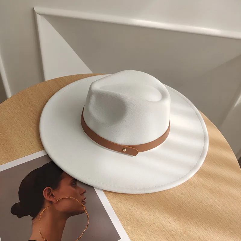Chapeau Fedora Pour Hommes Et Femmes, 100% Laine A... - Grandado