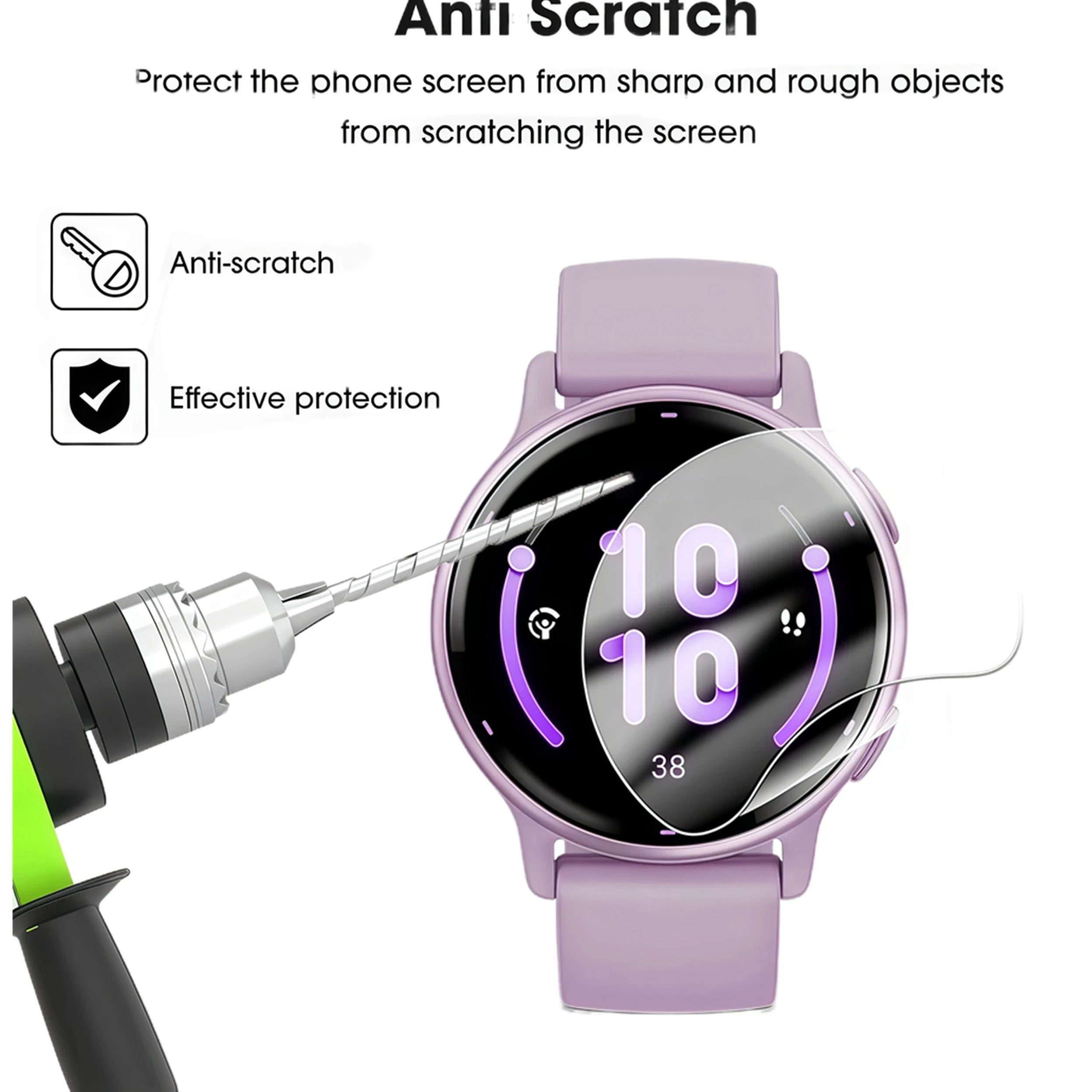 Premium Hydrogel Screen Protector Film for Garmin Vivoactive Series