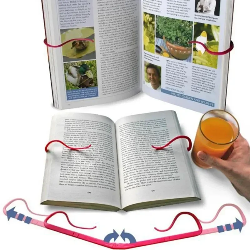1pc Lazy Leisure Decorative Bookends Book Marks Bookmark For Books Stand Reading Book Holder