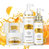 AILKE Vitamin C Skin Care Kit, With Lightening Body Lotion, Even Skin Tone Cream, Whitening Serum, Brightening Soap 1