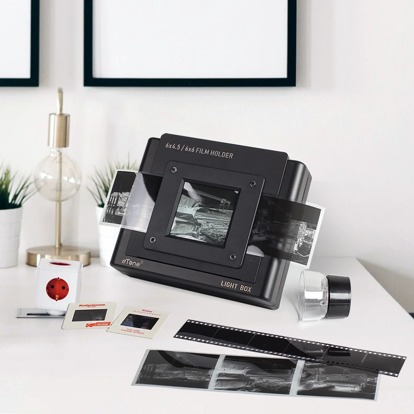 35mm 135 Film Scanner 120 4x5 Film Viewer Negatives Scanning Viewing Highquality Digitize Copying Converter Adjustable LED Light