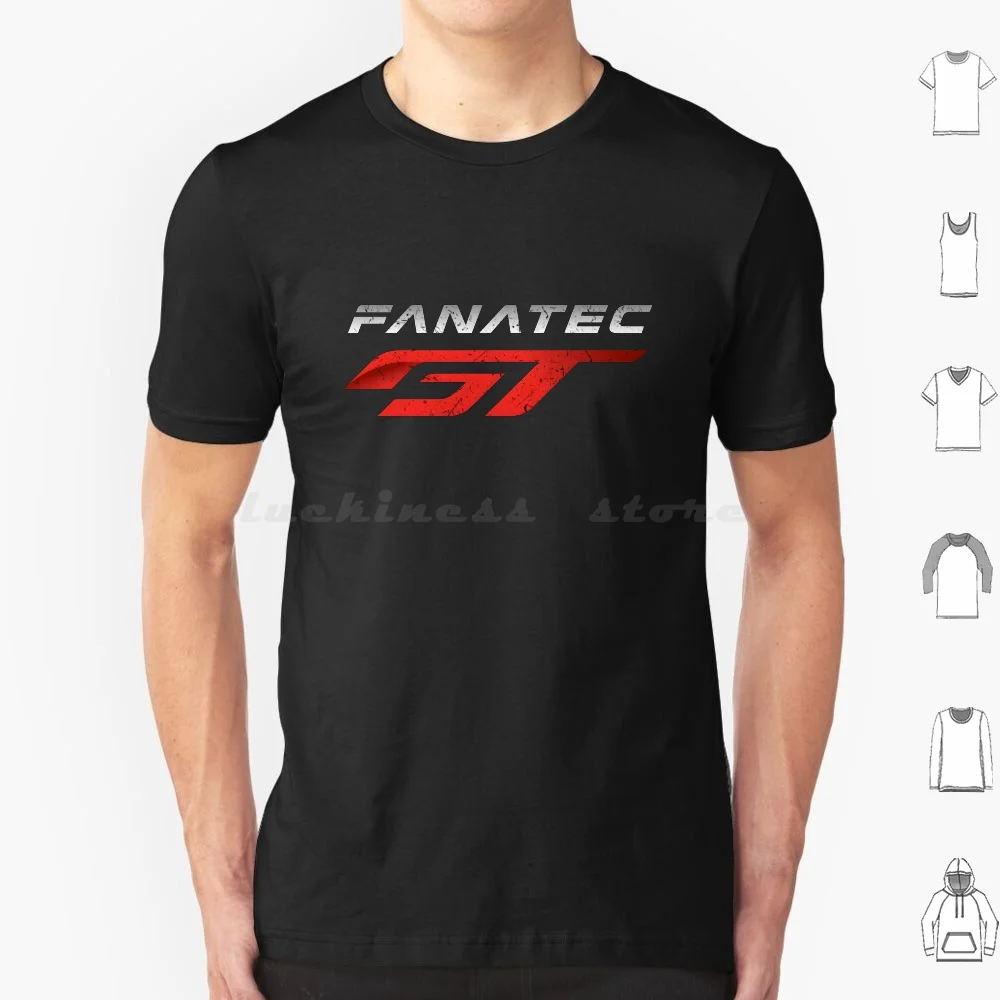 Fanatec Gt Design T Shirt Uomo Donna Bambini 6Xl Sim Racing Sim Racing Rig Racing Sim Racing Simulazione Racing Sim Racing Per Sim
