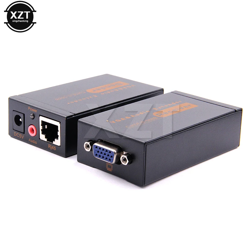 ǰ VGA   Ȯ,  RJ45 CAT5e/6 1080P HD Ȯ , 100M 328ft