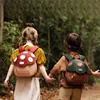 MILANCEL New Autumn Girls Backpack Kids Cute Mushroom Shaped Shoulders Bag Children Ice Cream Schoolbag 1