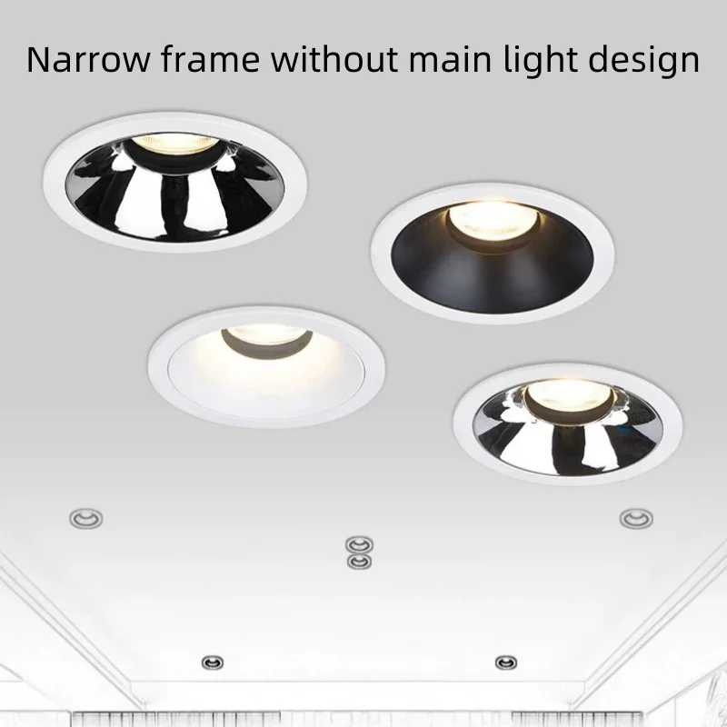 Modern simple small hill light embedded anti-glare wall washing S4c5b7534ecf6479ca6fd066b32b14bf6h