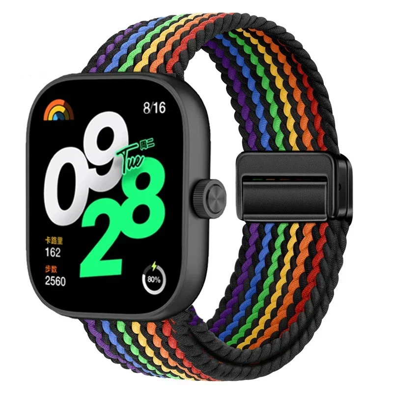Magnetic Adjustable Braided Nylon Sport Strap Replacement Bracelet