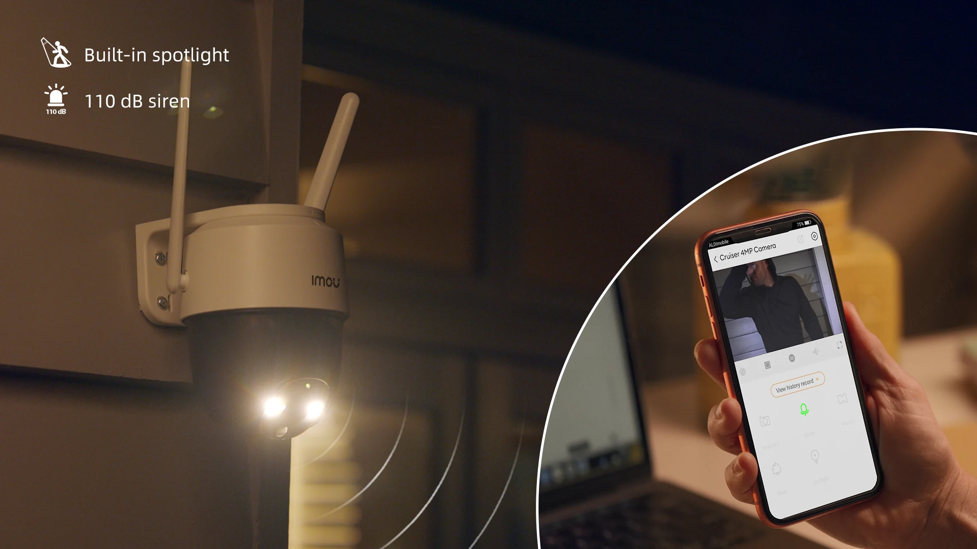 Camera IP Wifi PTZ 4MP IST360-IPC-S42FP-IMOU