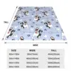 Love Boston Terrier Blanket Animal Travel Flannel Throw Blanket Super Soft Living Room Custom Bedspread Gift 6