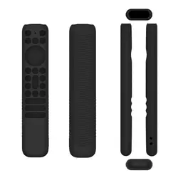Soft Silicone Shockproof Protective Case (Black)