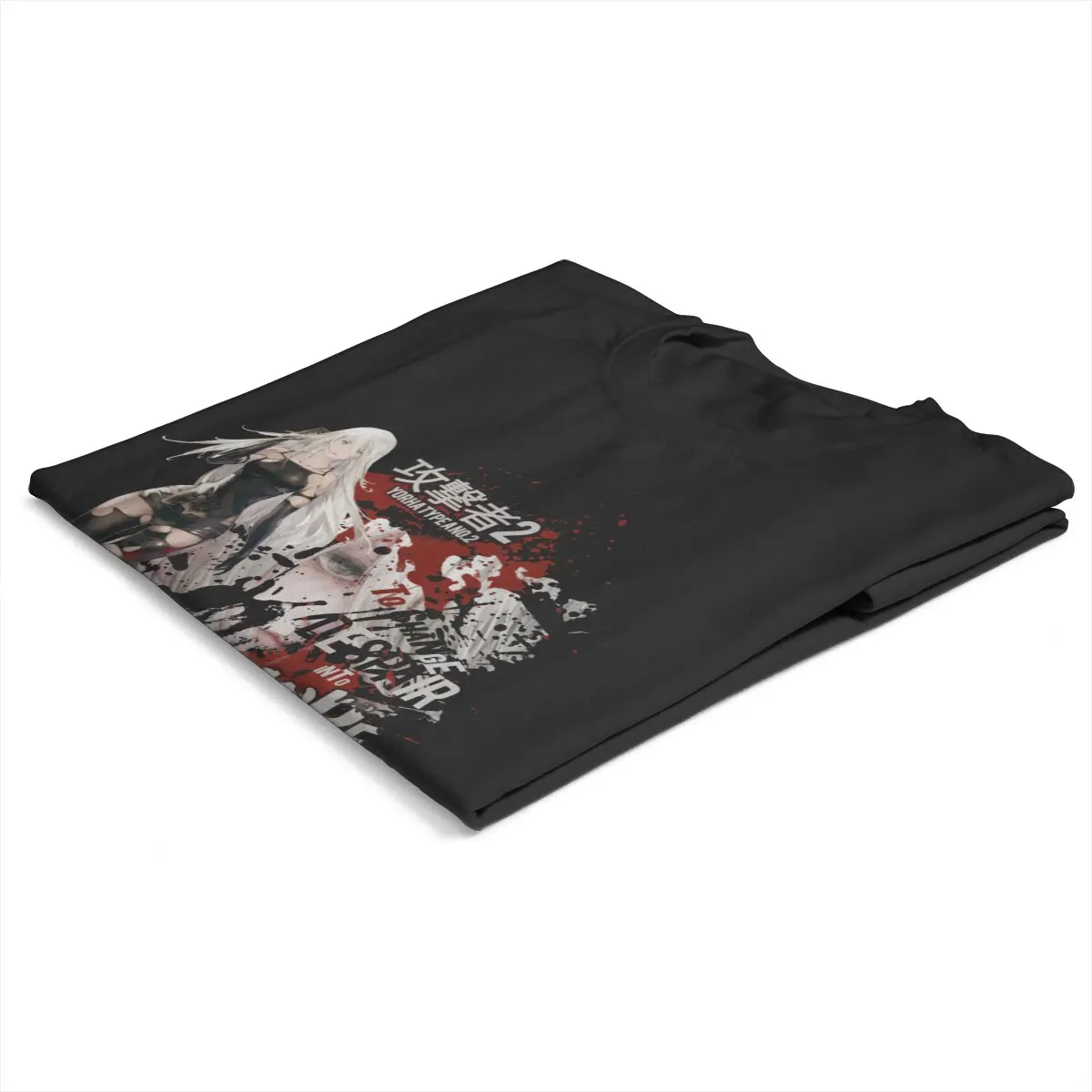 Vintage 80s NieR Automata Anime T-Shirt – 100% Cotton, Printed, Plus Size Gift Idea