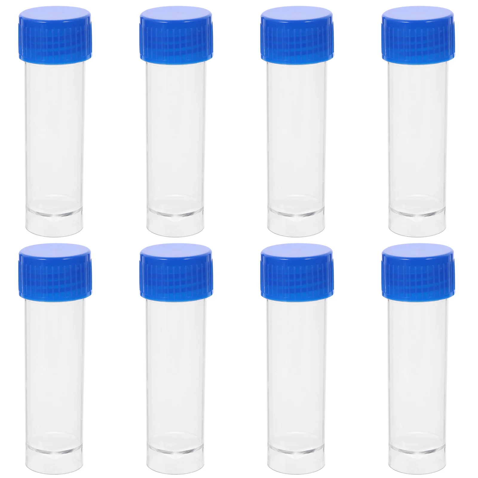 

10 PCS Practical Plastic Specimen Cup Urine Container 25-30ml without Label Laboratory Medical Use