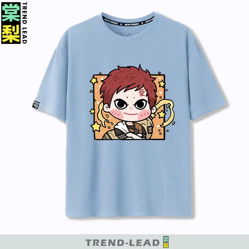 Kids' Trendy Naruto Cartoon Character Short Sleeve T-Shirt