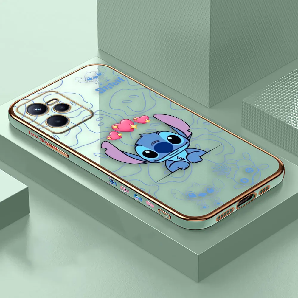 thumbnail image 1 of Anime Lilo Stitch Angel Couple Cover Smooth E-TPU Case REALME GT 2 NEO3 MASTER 7 8 8I 9I 10 11 C21Y C30 C33 C35 C53 C55 5G Case, 1 of 5