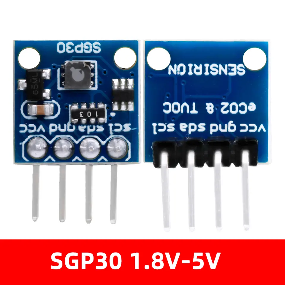 1~10PCS SGP40 SGP30 Air Quality Detection Sensors Module Digital TVOC Detection Compatible for Arduino Demo Board image 9