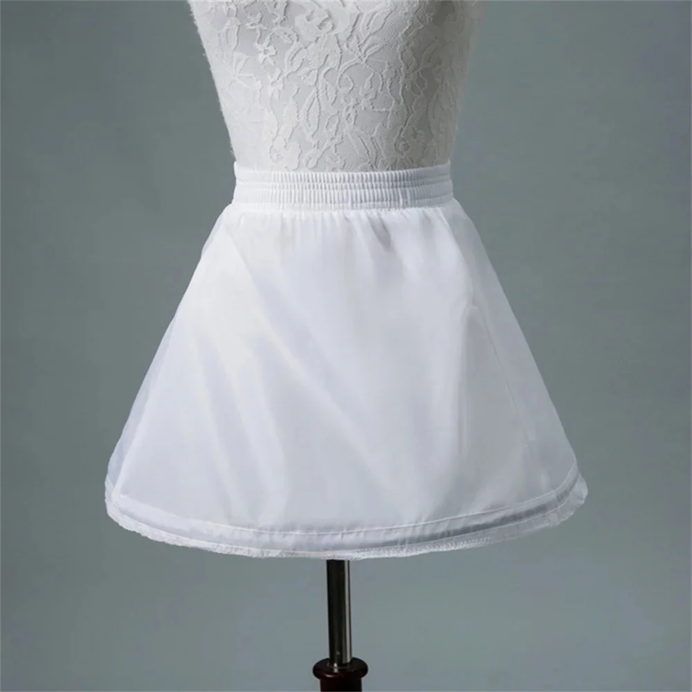 

White Princess Petticoat Crinoline Slip Underskirt For Ball Gown Wedding Party Dress First Communion Gown