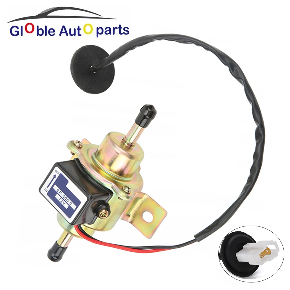 12V Universal Low Pressure 3-5 psi Fuel Pump Petrol or Diesel Electric For Kubota Yanmar Cub Cadet EP500-0 EP-500-0 FP7901-017