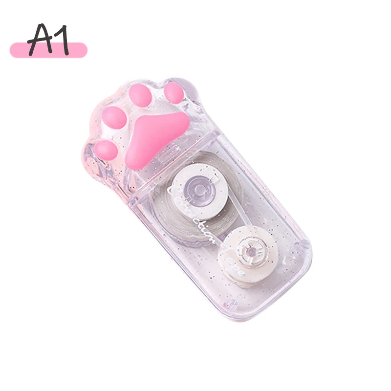 White Sticker Correction Tape Office/School Supplies Student Error Tape Belt Stationery School Corrector Writing Tool