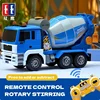 Double E E518 1/20 RC Car Remote Control Truck Engineering Vehicle Cement Concrete Mixer Truck Rotarable Toys for Children Gifts 1