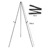 Display Stand Adjustable Height Anti-slip Solid Collapsible Fixed Poster Metal Wedding Sign White Easel Stand The Party 6