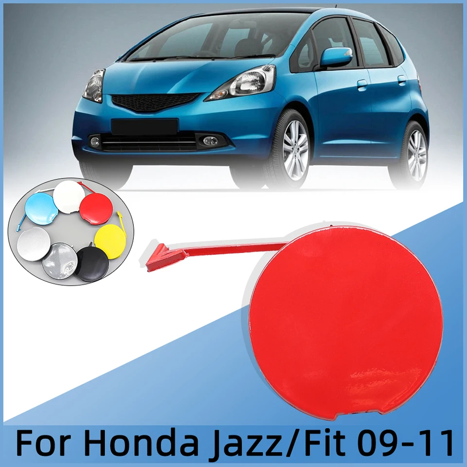 

Rear Bumper Towing Hook Eye Cover Lid For Honda Fit / Jazz GE GE6 GE8 2009 2010 2011 71104-TF0-000 Trailer Hauling Cap Garnish