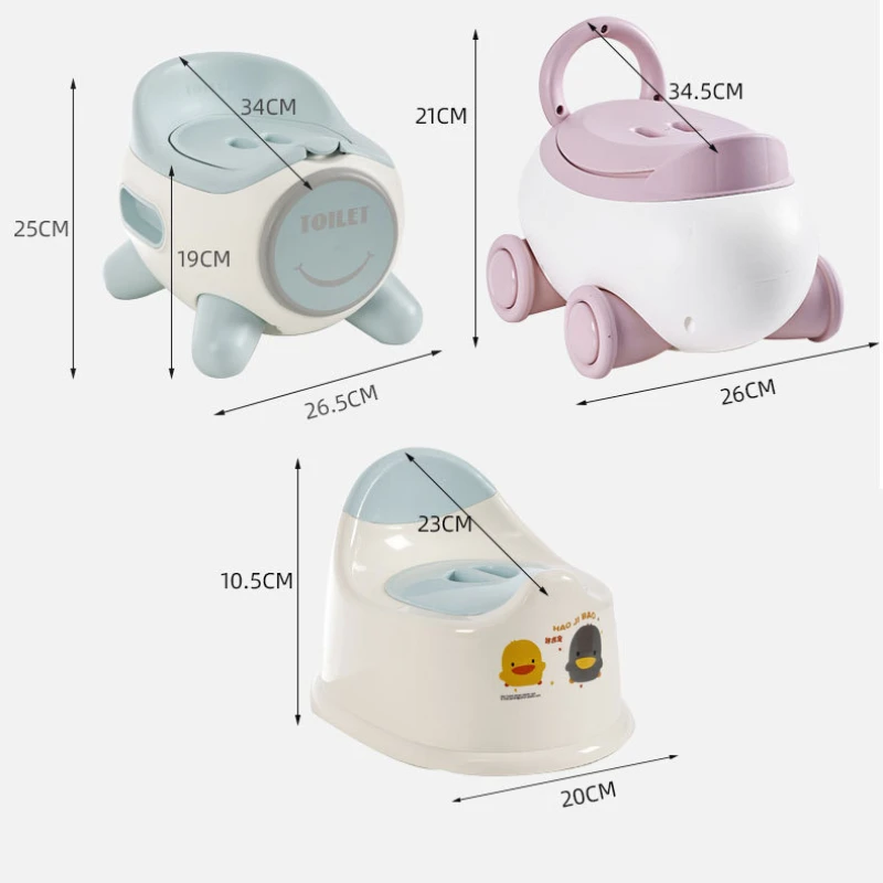 Cartoon Thickening Plastic Other Baby Supplies Portable Training Potty Child Bedpan Training Infants Toilet Urinal Boys' Urinals 6