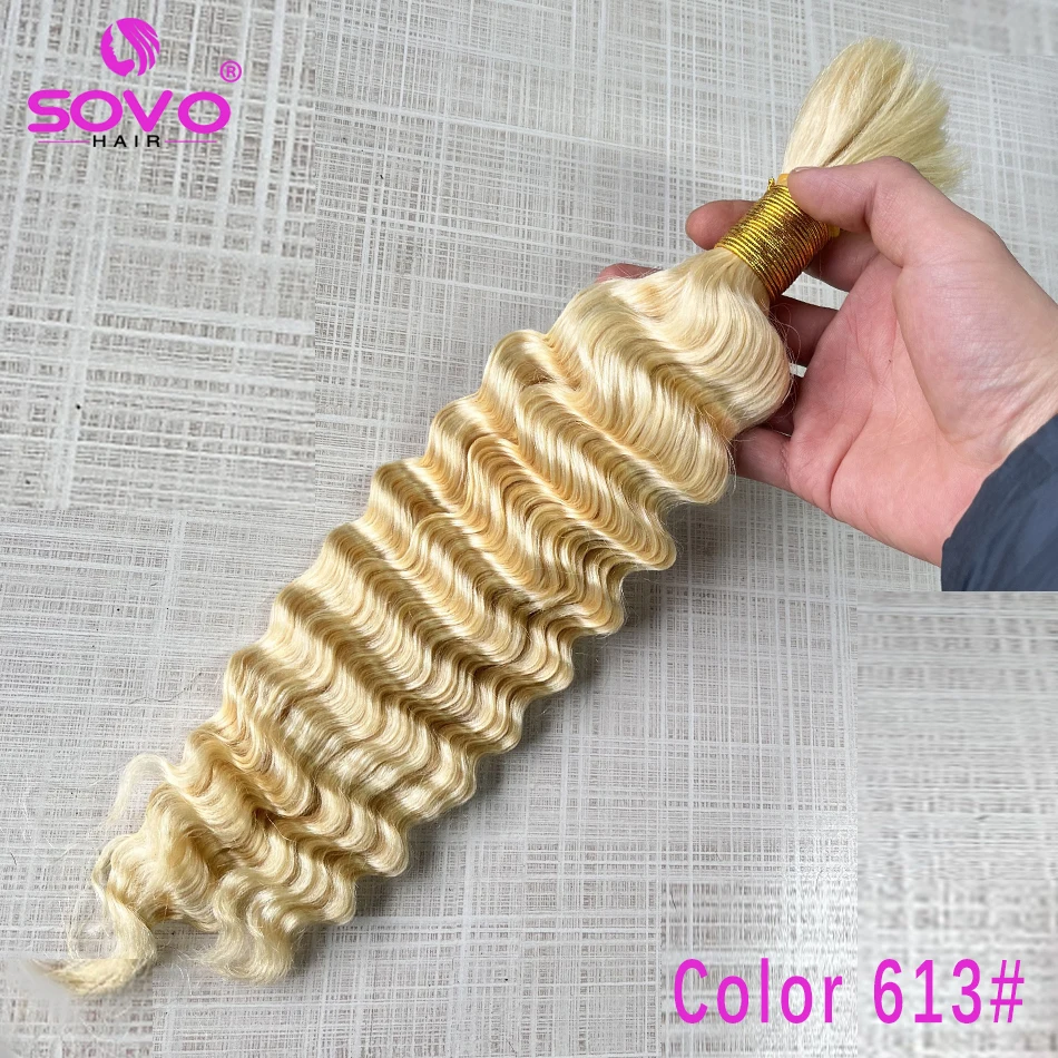 Deep Wave Human Hair Bulk For Braiding No Weft Unprocessed 100 Natural Hair Extensions Crochet Braids Brazilian Loose Deep Curly