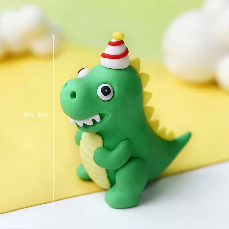Kokosnussbaum Dinosaurier Geburtstagstorte Dekoration Palme Safari Dinosaurier Party Junge Kinder Geburtstagstorte Dekorieren Babyparty – Detail 7