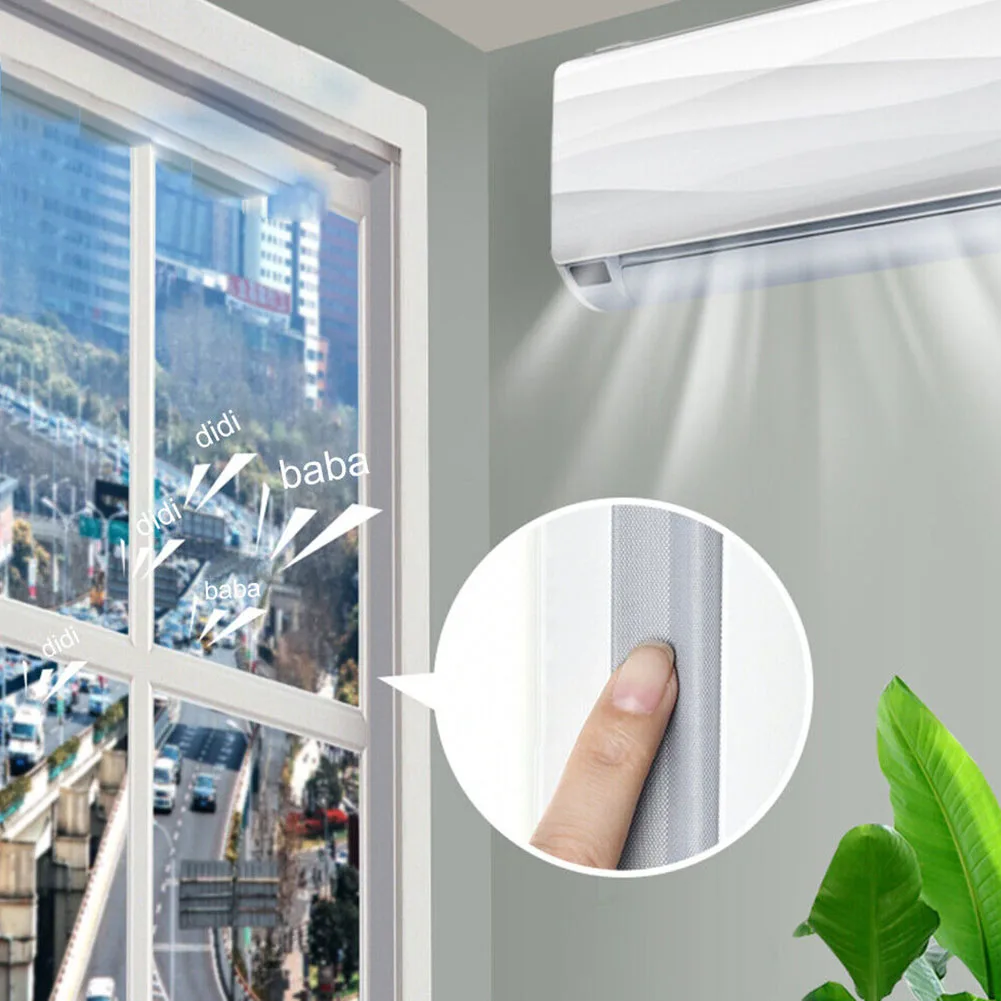 

For Sliding Doors Shutter Sealing Strip Home Furnishing Decoration Door Shutter Foam Sticky Tape Good Resilience