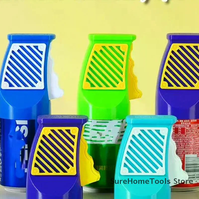 3D-Printed Small Can Opener Wear Resist Portable Beverage Open Tool Ergonomics Beer Can Opener For Finger Nail Protection