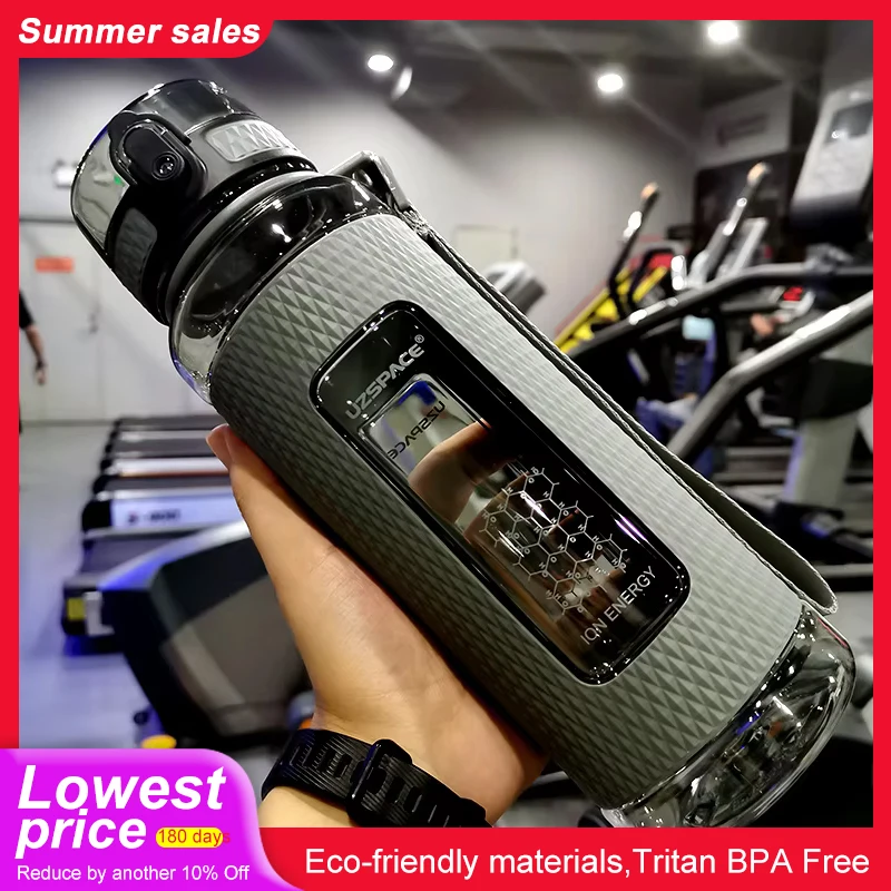 Water Bottle BPA Free Portable Tritan Plastic UZSPACE