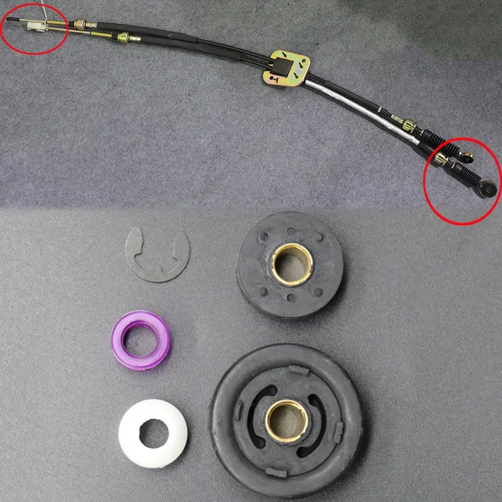 Manual Gear Shifter Selector Lever Linkage Cable Connect Bushing Rod For Hyundai Tuscani Tiburon GK 2008 2006 2004 2002 2001