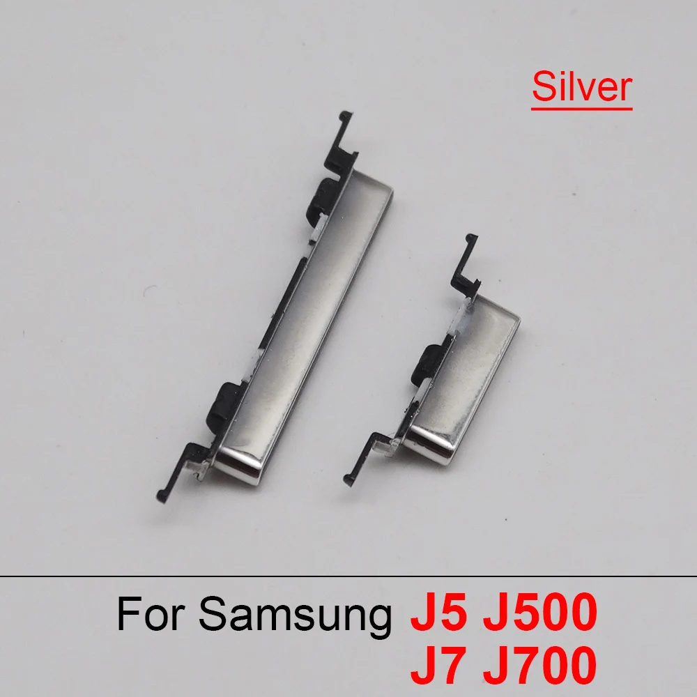 Power Button ON OFF Volume Up Down Side Button Key For Samsung Galaxy J5 J7 2015 J500 J700 J500F J700F J700H J700M J700T